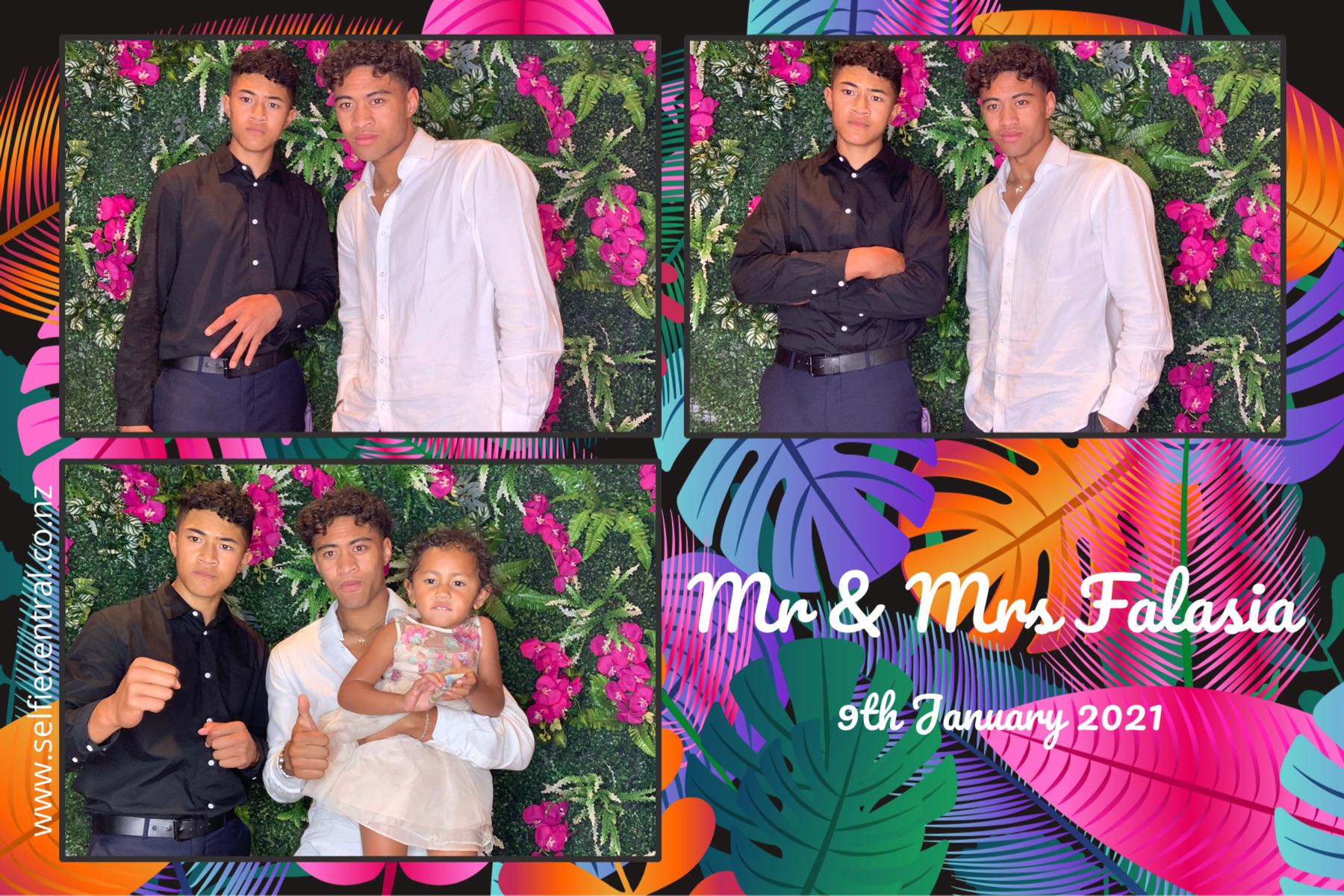 Tyrone & Matilda's wedding | View more photos from the event at gallery.photobooth.co.nz/u/SelfieCentral/Tyrone-Matildas-wedding