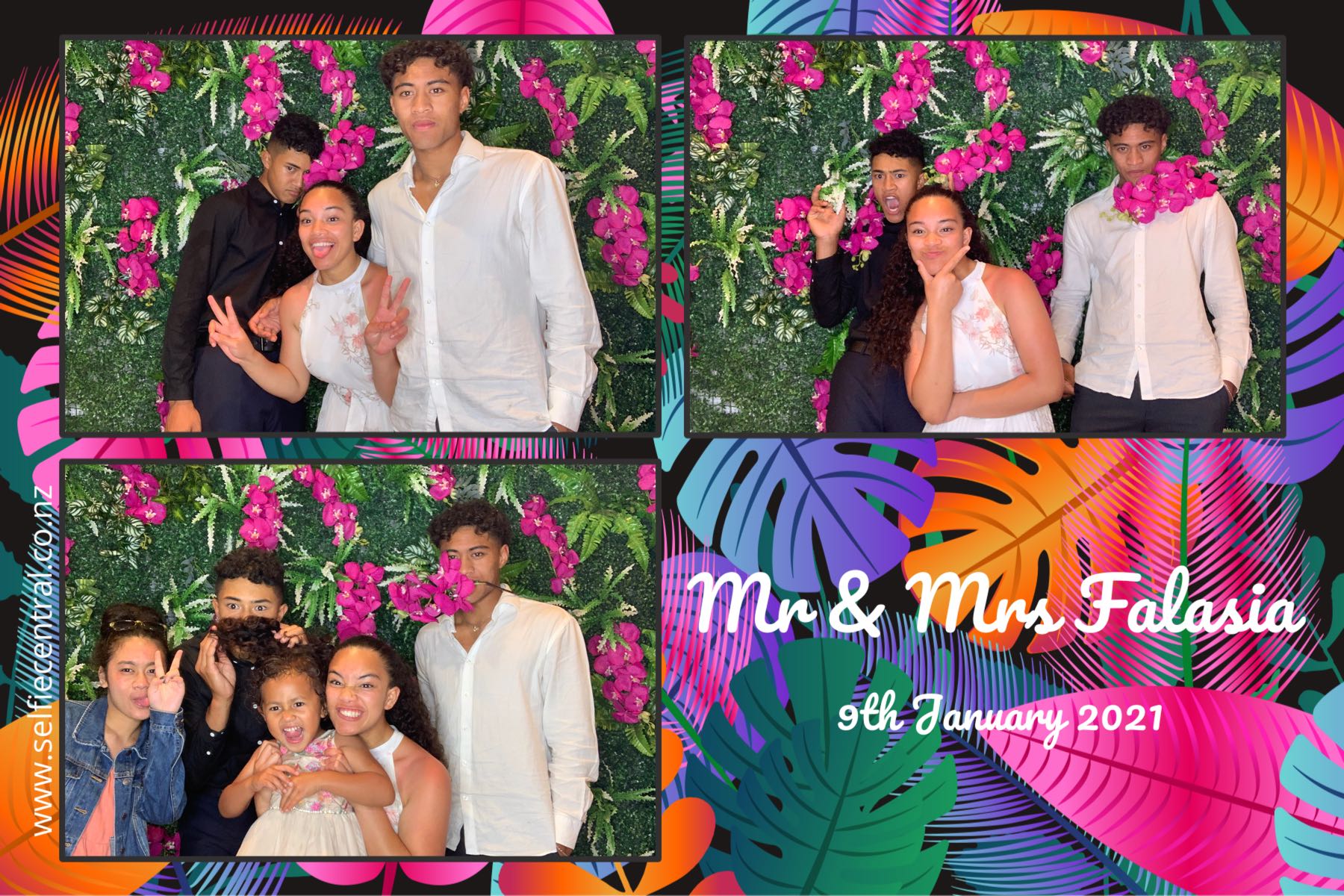 Tyrone & Matilda's wedding | View more photos from the event at gallery.photobooth.co.nz/u/SelfieCentral/Tyrone-Matildas-wedding