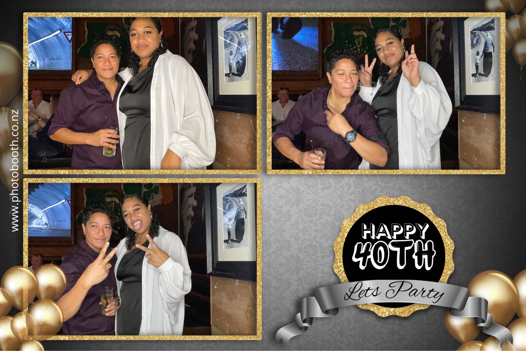 40th Birthday Party | View more photos from the event at gallery.photobooth.co.nz/u/SelfieCentral/40th-Birthday-Party