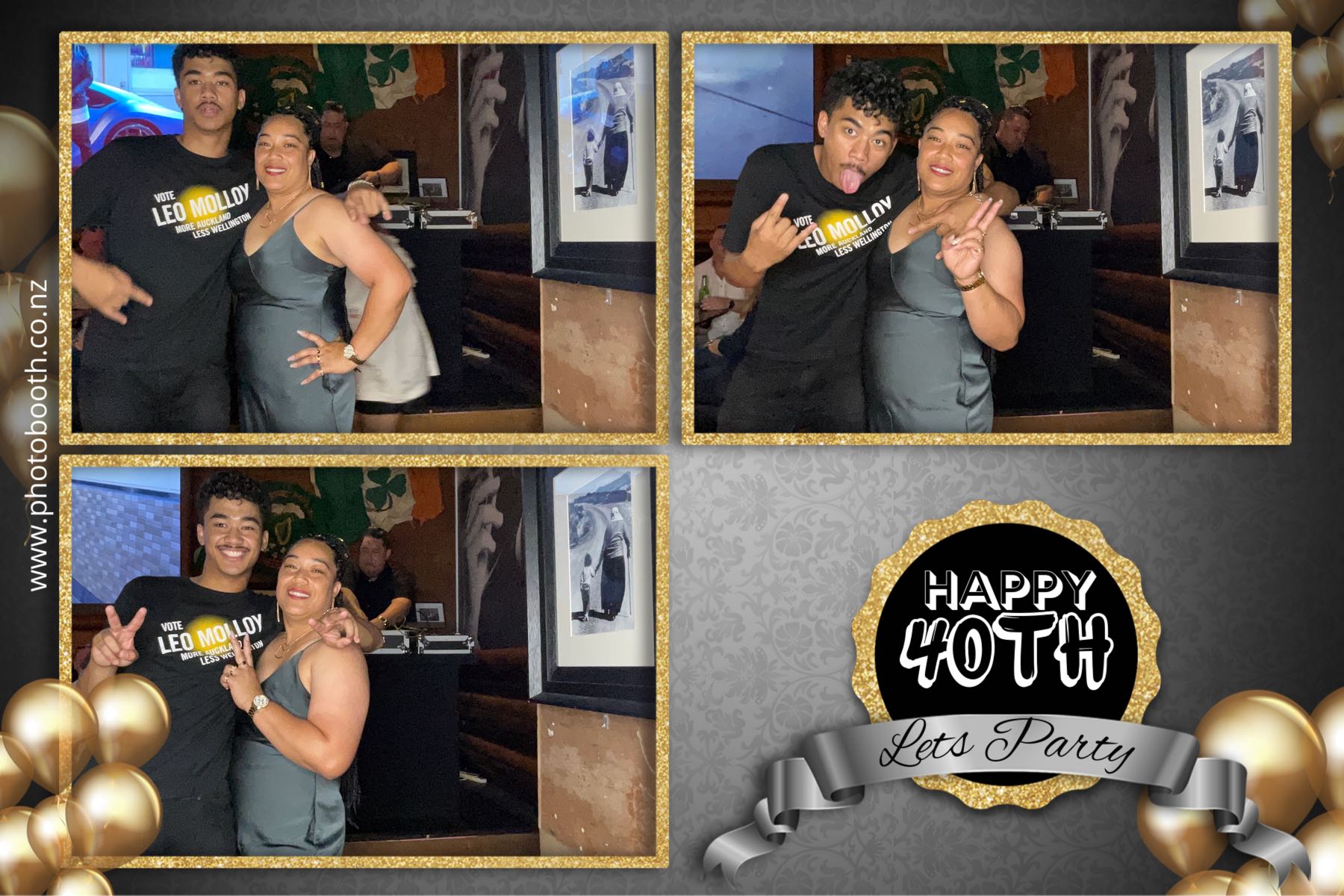 40th Birthday Party | View more photos from the event at gallery.photobooth.co.nz/u/SelfieCentral/40th-Birthday-Party