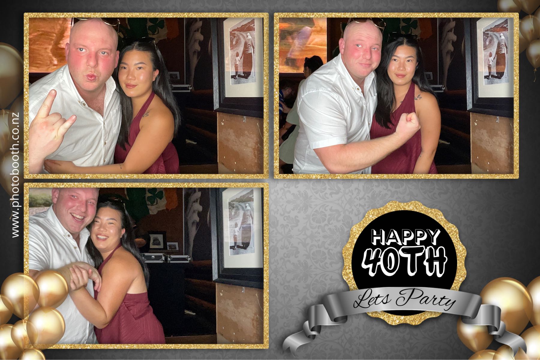 40th Birthday Party | View more photos from the event at gallery.photobooth.co.nz/u/SelfieCentral/40th-Birthday-Party