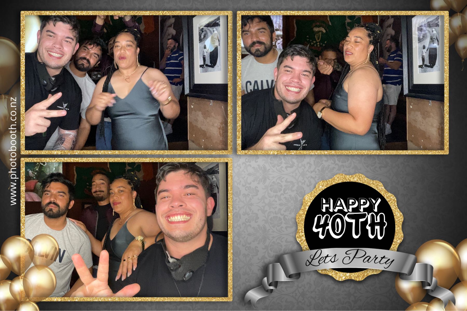 40th Birthday Party | View more photos from the event at gallery.photobooth.co.nz/u/SelfieCentral/40th-Birthday-Party