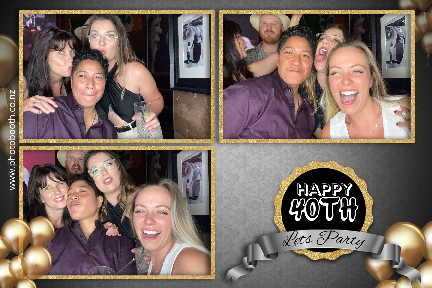40th Birthday Party | View more photos from the event at gallery.photobooth.co.nz/u/SelfieCentral/40th-Birthday-Party