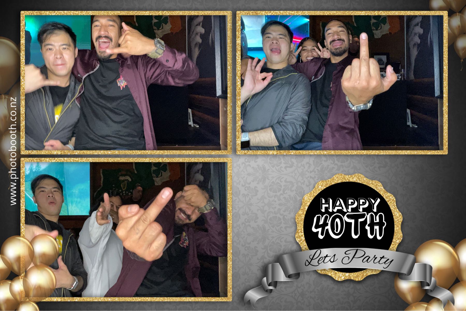 40th Birthday Party | View more photos from the event at gallery.photobooth.co.nz/u/SelfieCentral/40th-Birthday-Party