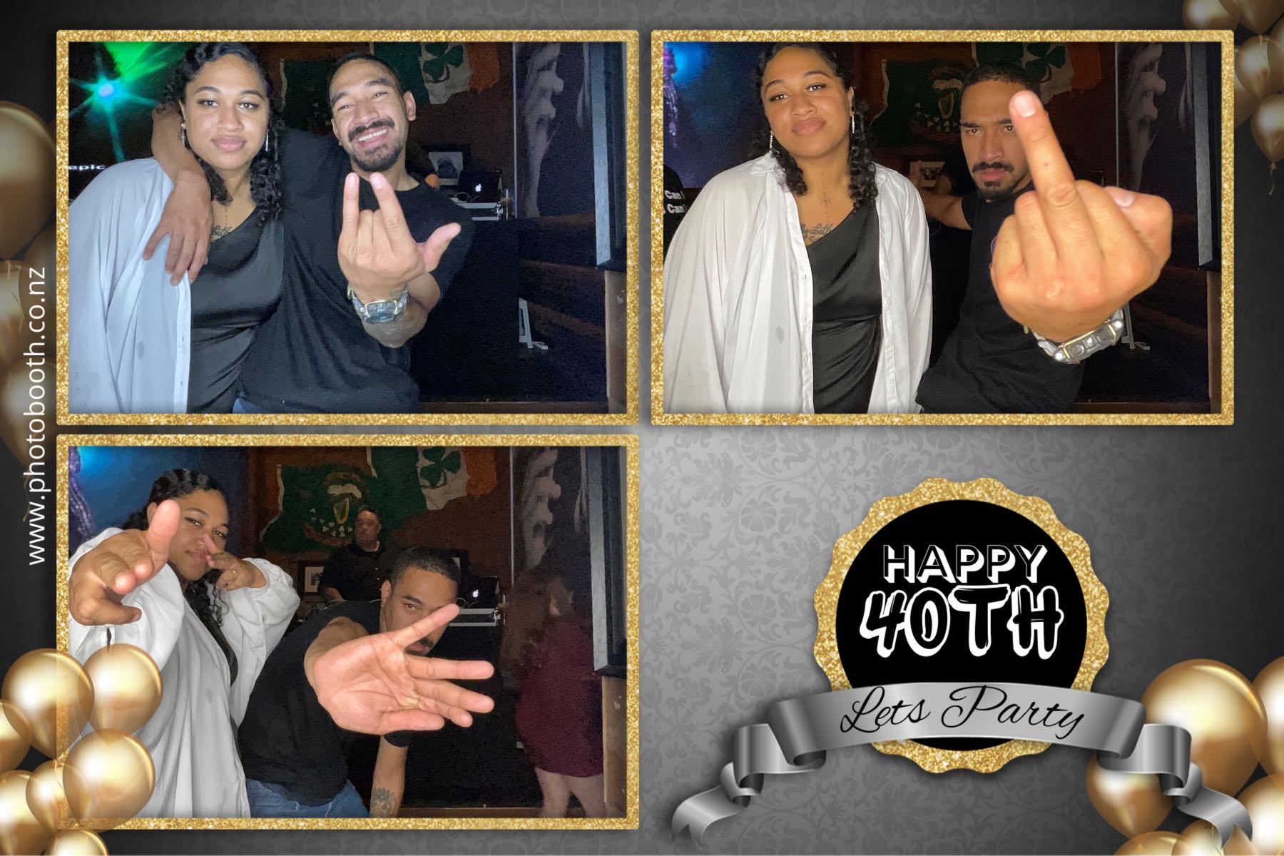 40th Birthday Party | View more photos from the event at gallery.photobooth.co.nz/u/SelfieCentral/40th-Birthday-Party