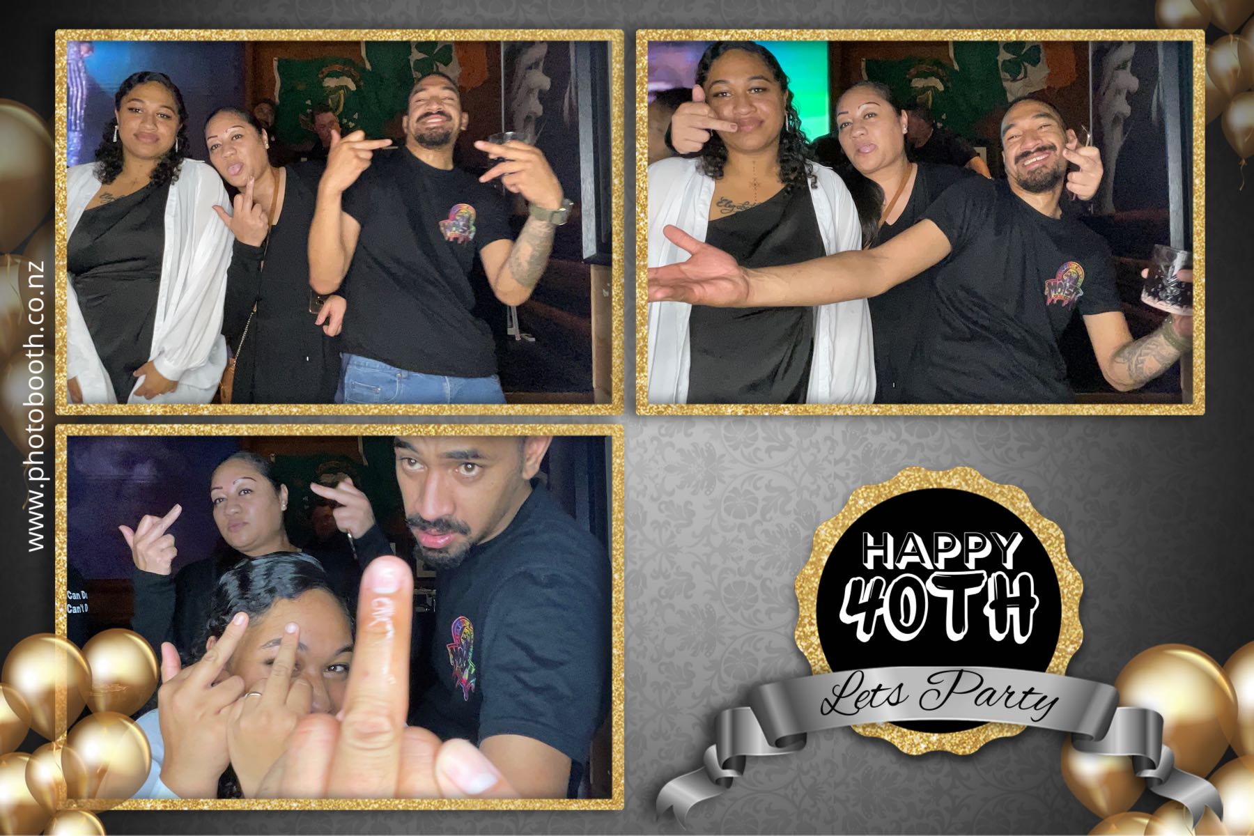 40th Birthday Party | View more photos from the event at gallery.photobooth.co.nz/u/SelfieCentral/40th-Birthday-Party