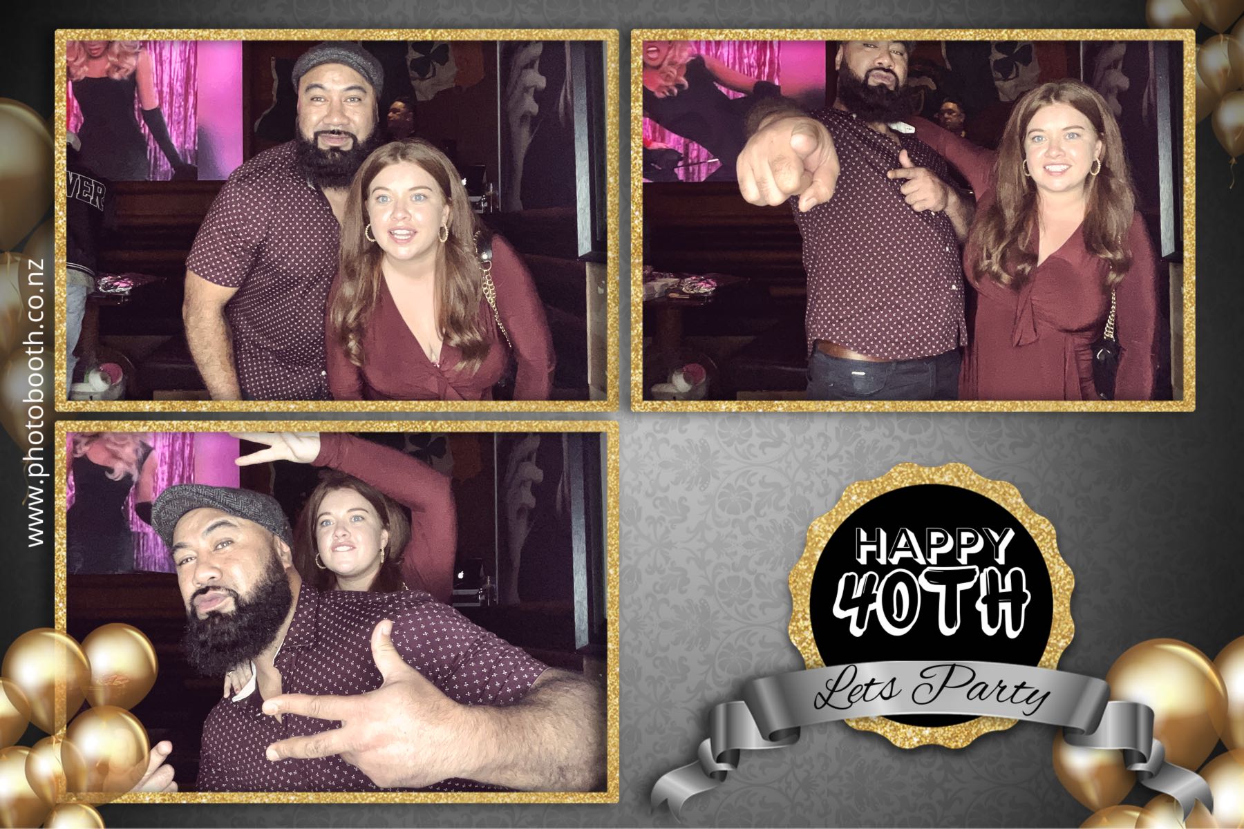 40th Birthday Party | View more photos from the event at gallery.photobooth.co.nz/u/SelfieCentral/40th-Birthday-Party