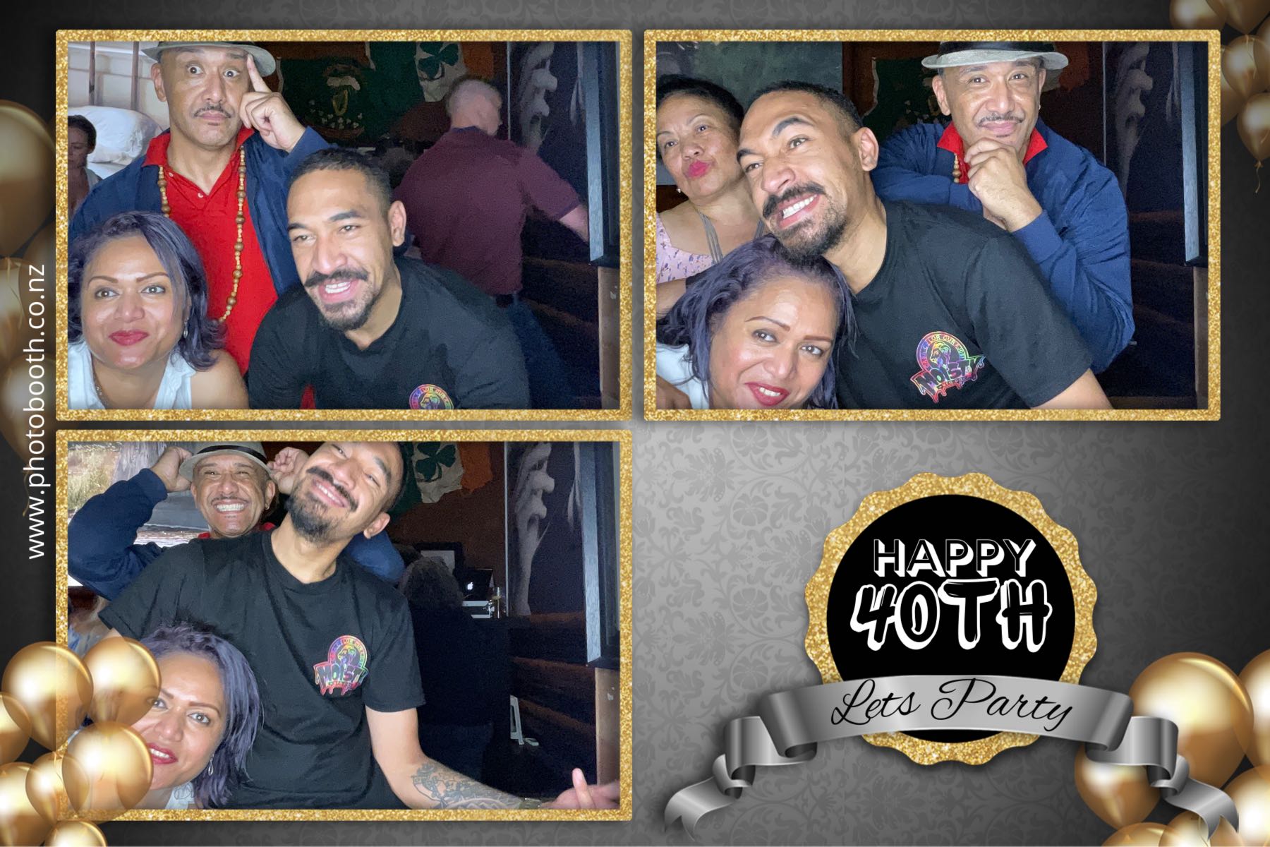 40th Birthday Party | View more photos from the event at gallery.photobooth.co.nz/u/SelfieCentral/40th-Birthday-Party