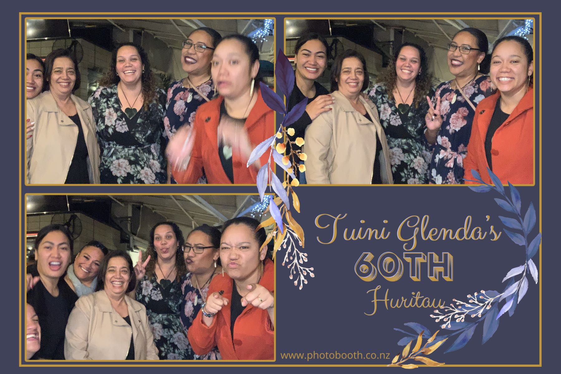 60th Birthday Party | View more photos from the event at gallery.photobooth.co.nz/u/SelfieCentral/60th-Birthday-Party