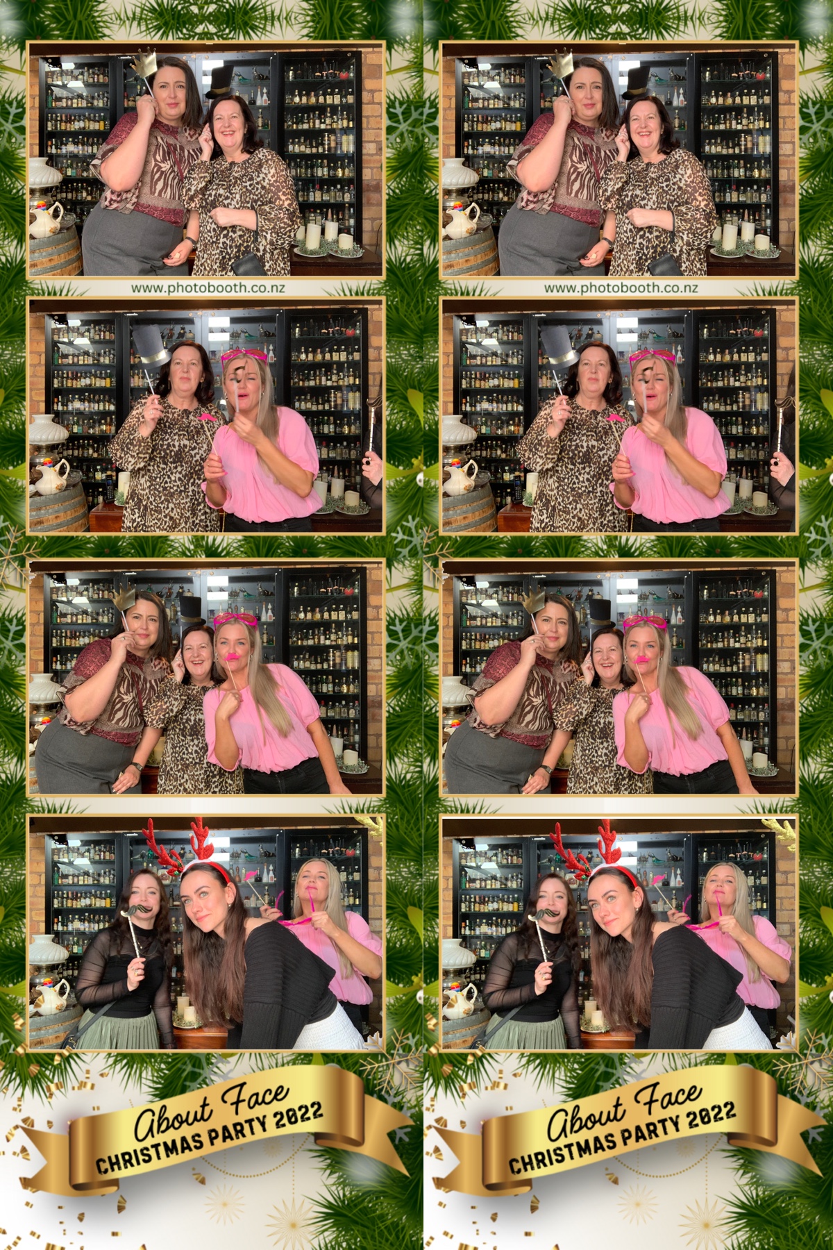 About Face Christmas Party | View more photos from the event at gallery.photobooth.co.nz/u/SelfieCentral/About-Face-Christmas-Party