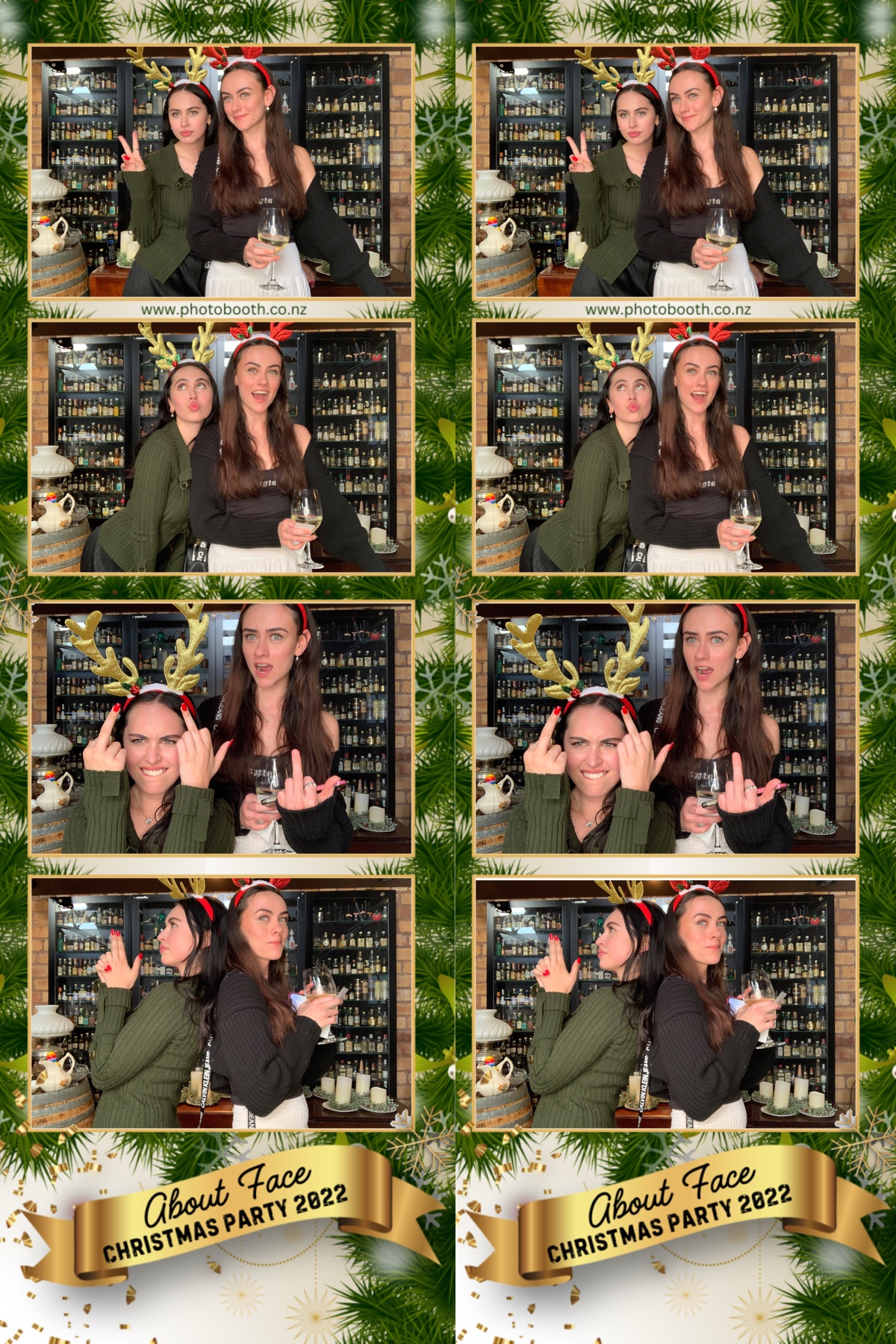 About Face Christmas Party | View more photos from the event at gallery.photobooth.co.nz/u/SelfieCentral/About-Face-Christmas-Party