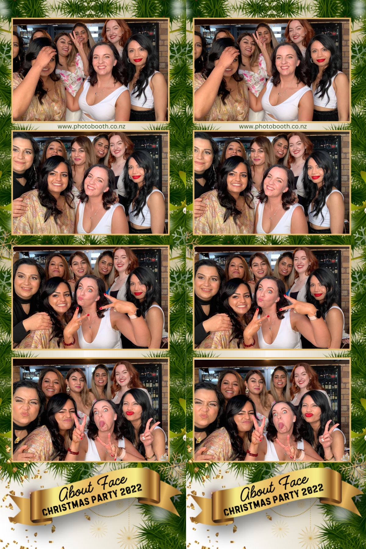About Face Christmas Party | View more photos from the event at gallery.photobooth.co.nz/u/SelfieCentral/About-Face-Christmas-Party