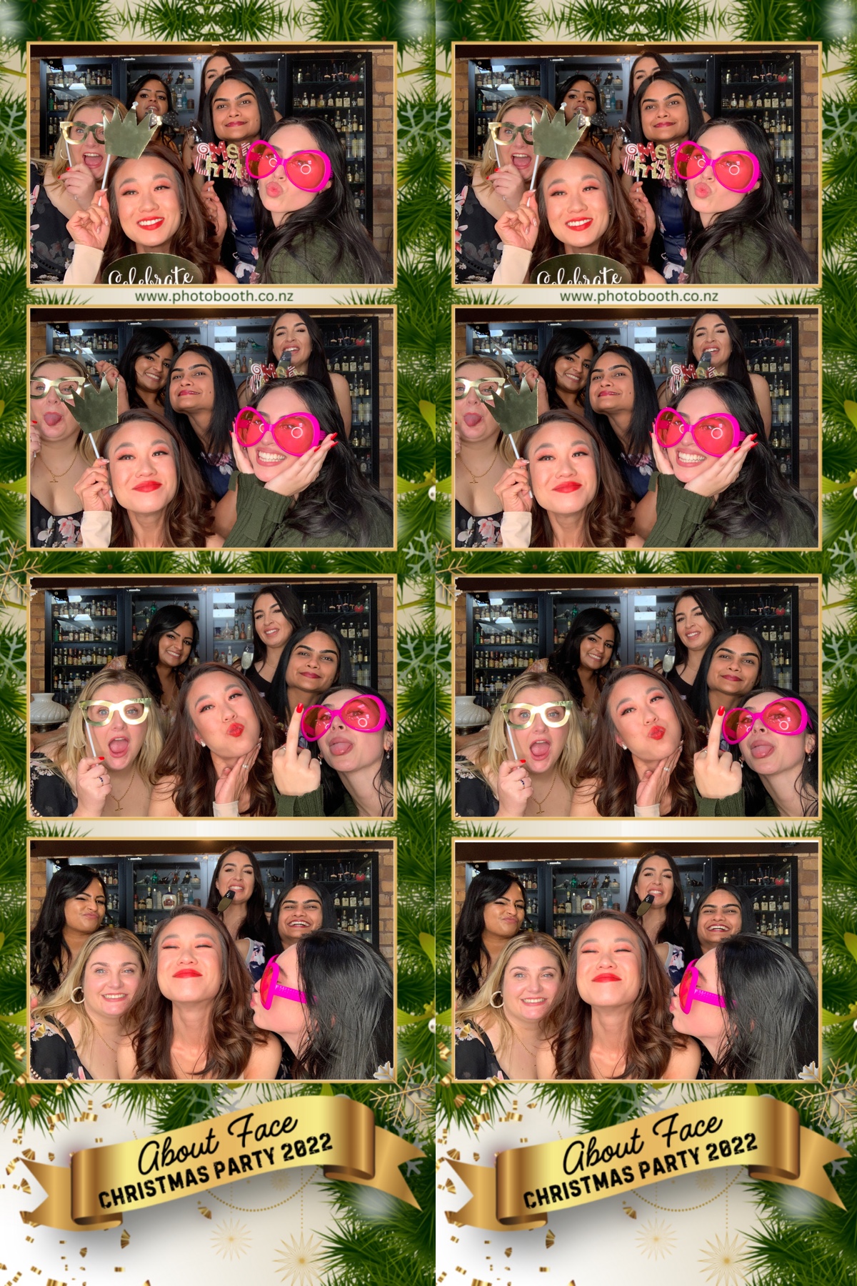 About Face Christmas Party | View more photos from the event at gallery.photobooth.co.nz/u/SelfieCentral/About-Face-Christmas-Party