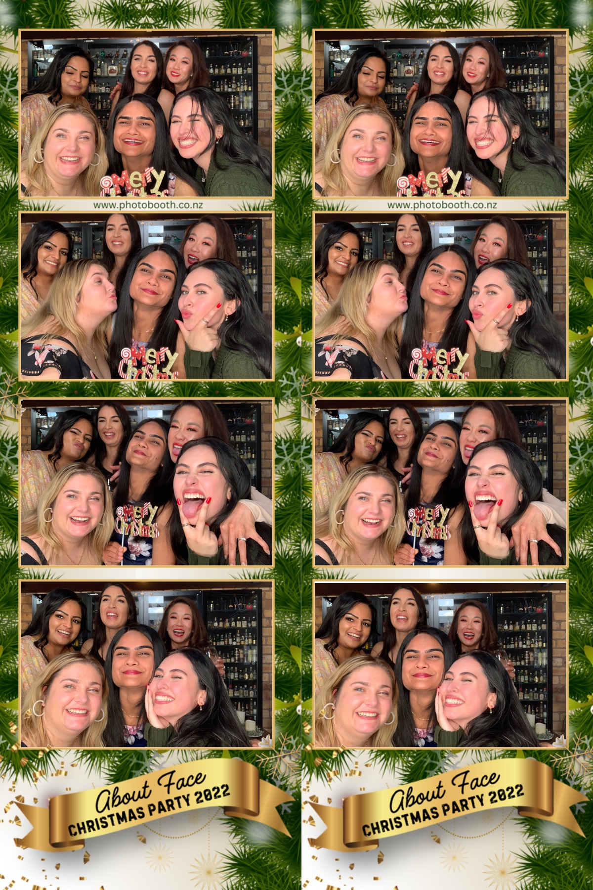 About Face Christmas Party | View more photos from the event at gallery.photobooth.co.nz/u/SelfieCentral/About-Face-Christmas-Party
