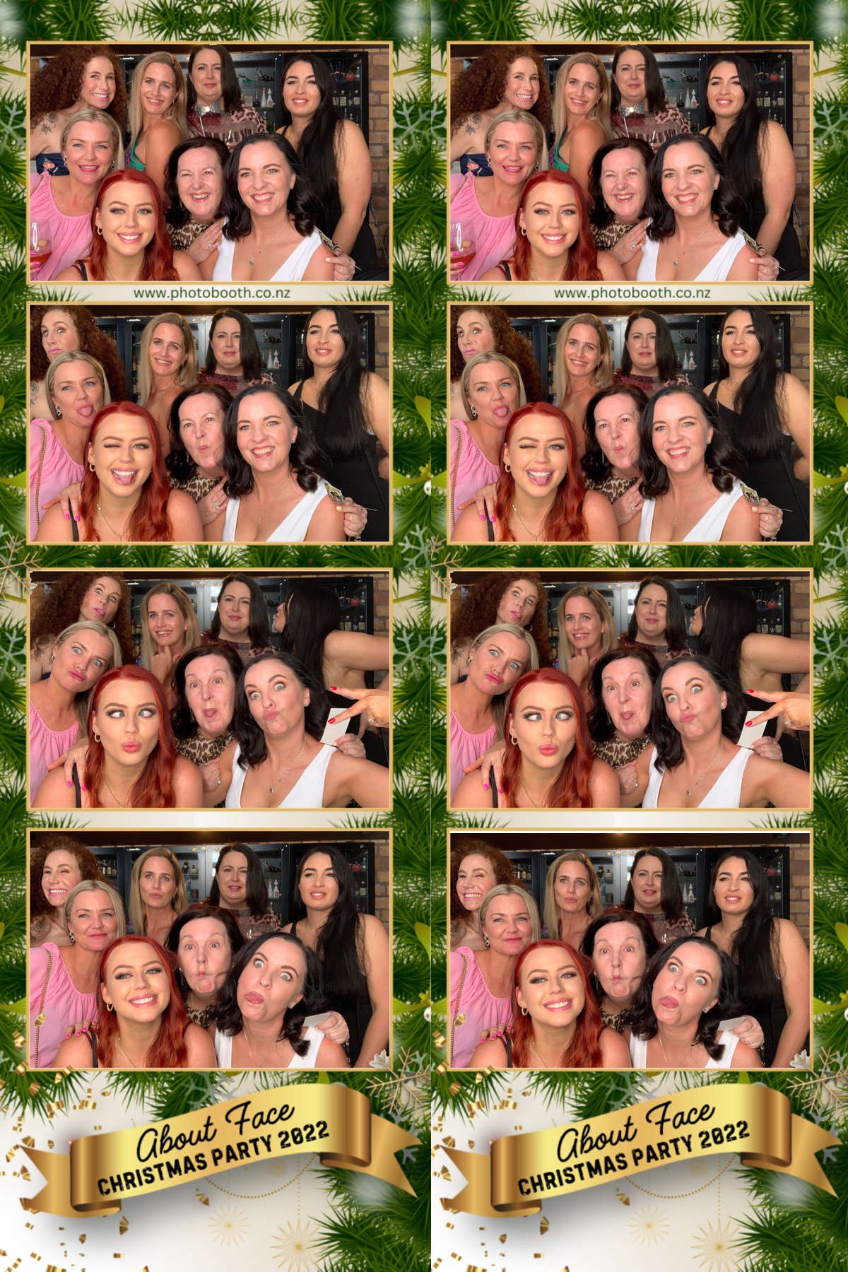 About Face Christmas Party | View more photos from the event at gallery.photobooth.co.nz/u/SelfieCentral/About-Face-Christmas-Party