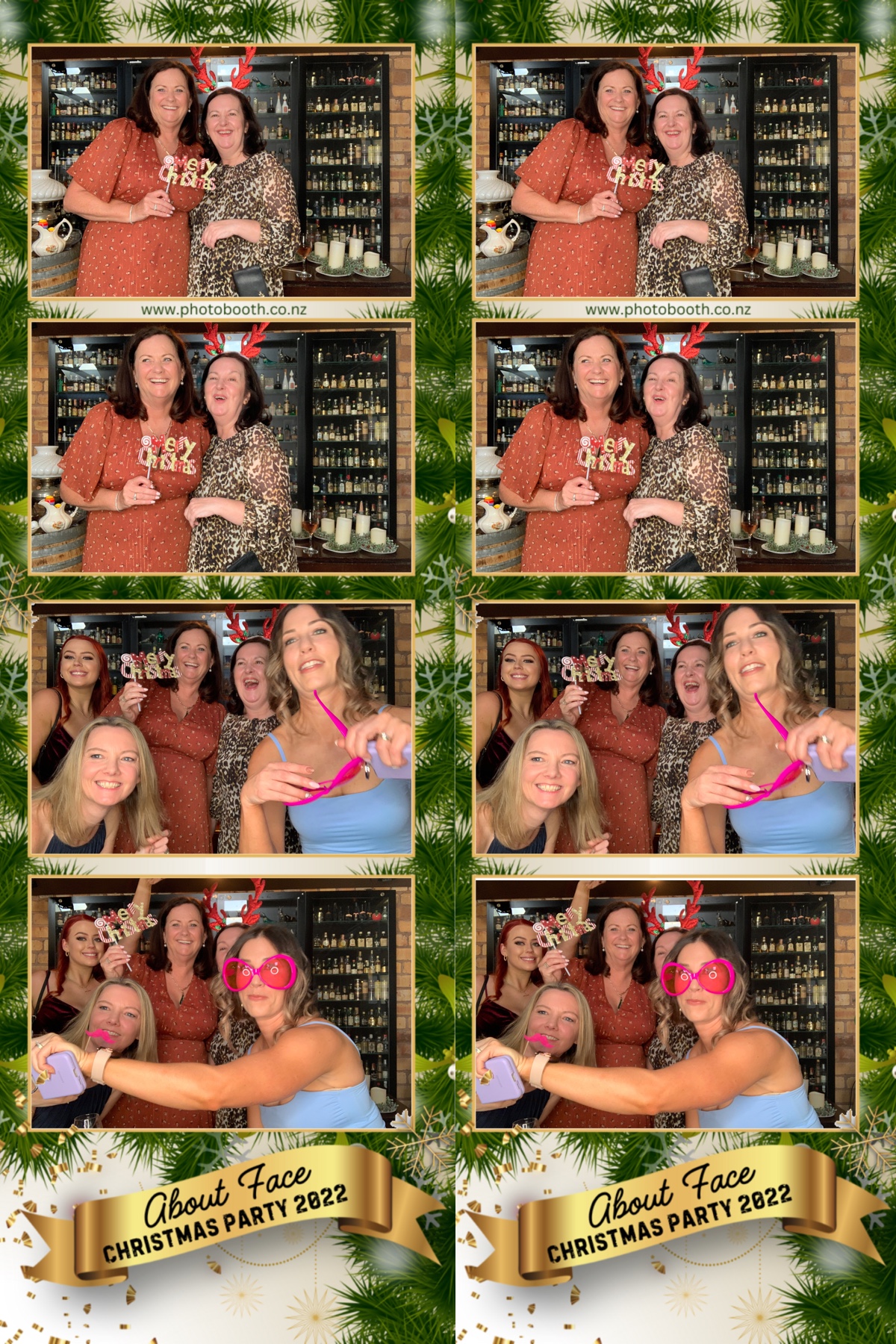 About Face Christmas Party | View more photos from the event at gallery.photobooth.co.nz/u/SelfieCentral/About-Face-Christmas-Party
