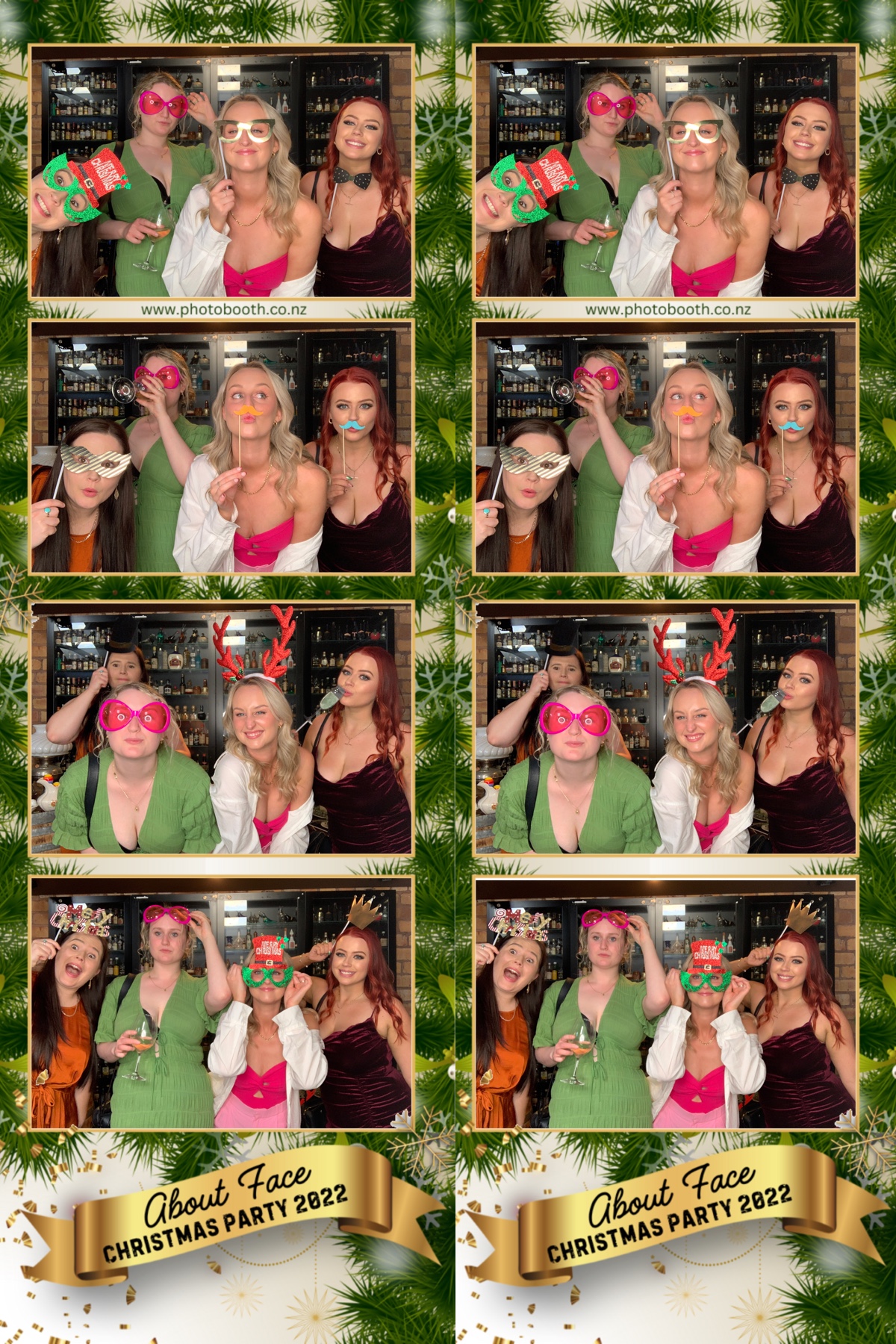 About Face Christmas Party | View more photos from the event at gallery.photobooth.co.nz/u/SelfieCentral/About-Face-Christmas-Party