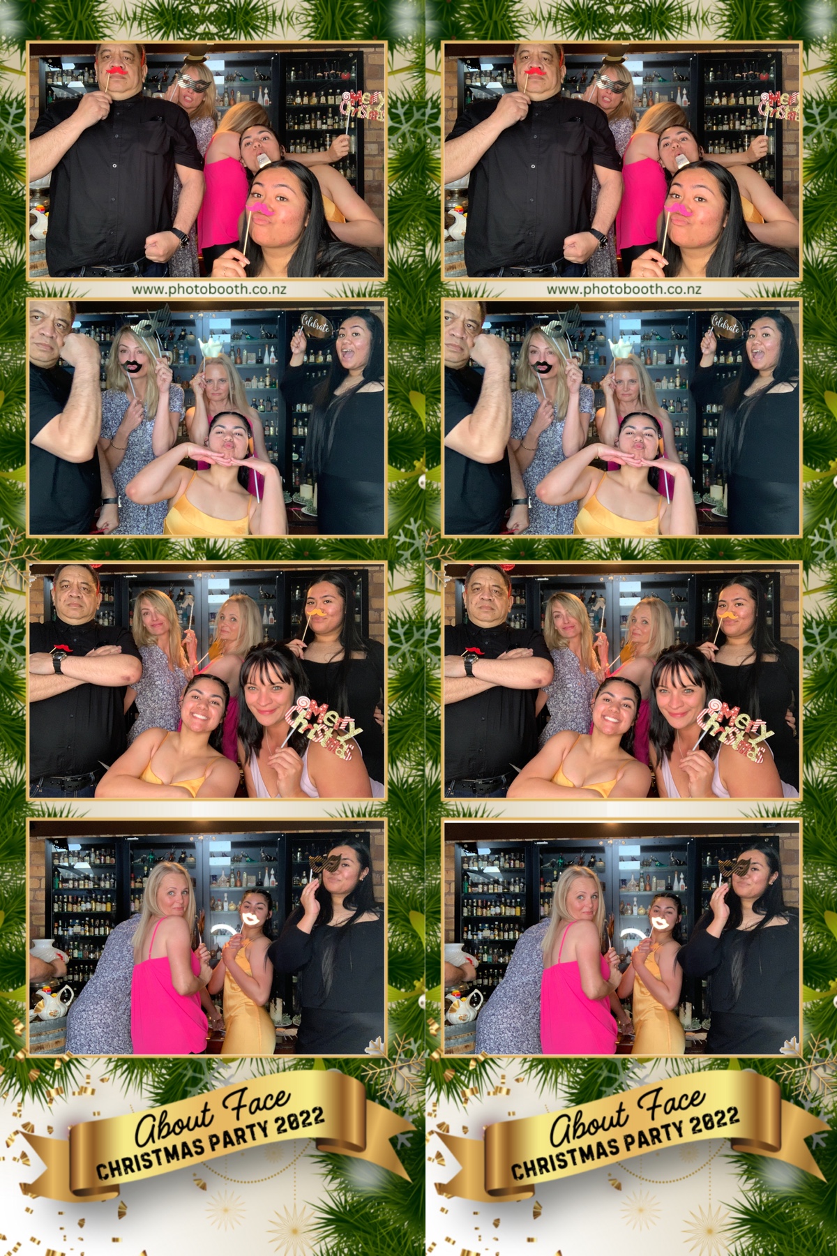 About Face Christmas Party | View more photos from the event at gallery.photobooth.co.nz/u/SelfieCentral/About-Face-Christmas-Party