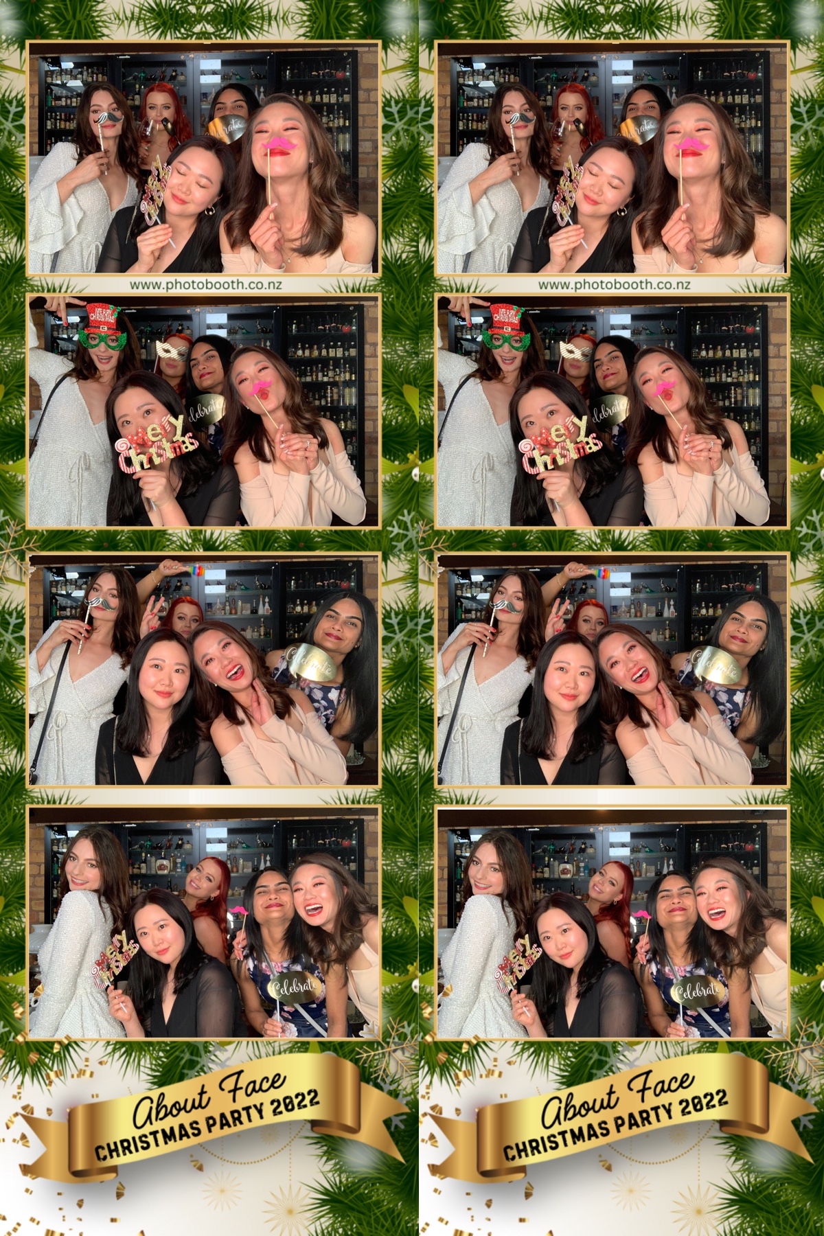 About Face Christmas Party | View more photos from the event at gallery.photobooth.co.nz/u/SelfieCentral/About-Face-Christmas-Party