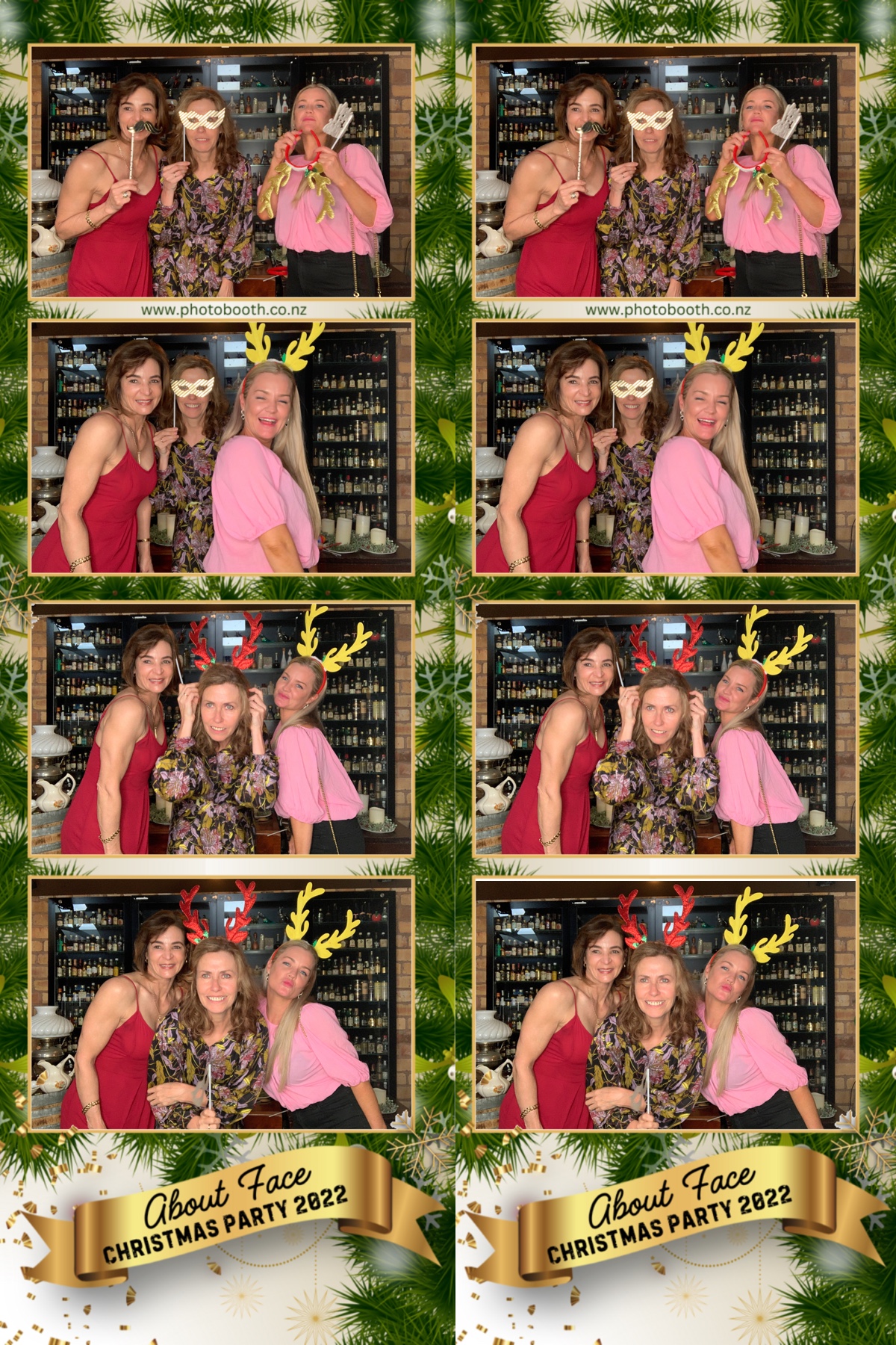 About Face Christmas Party | View more photos from the event at gallery.photobooth.co.nz/u/SelfieCentral/About-Face-Christmas-Party