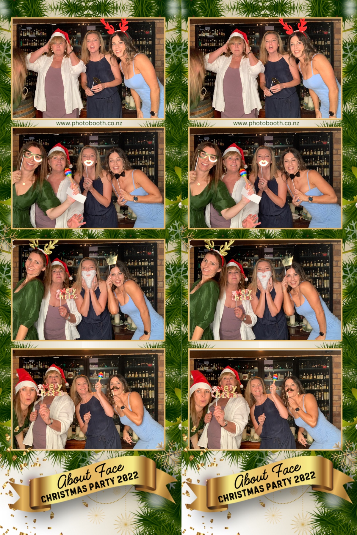 About Face Christmas Party | View more photos from the event at gallery.photobooth.co.nz/u/SelfieCentral/About-Face-Christmas-Party