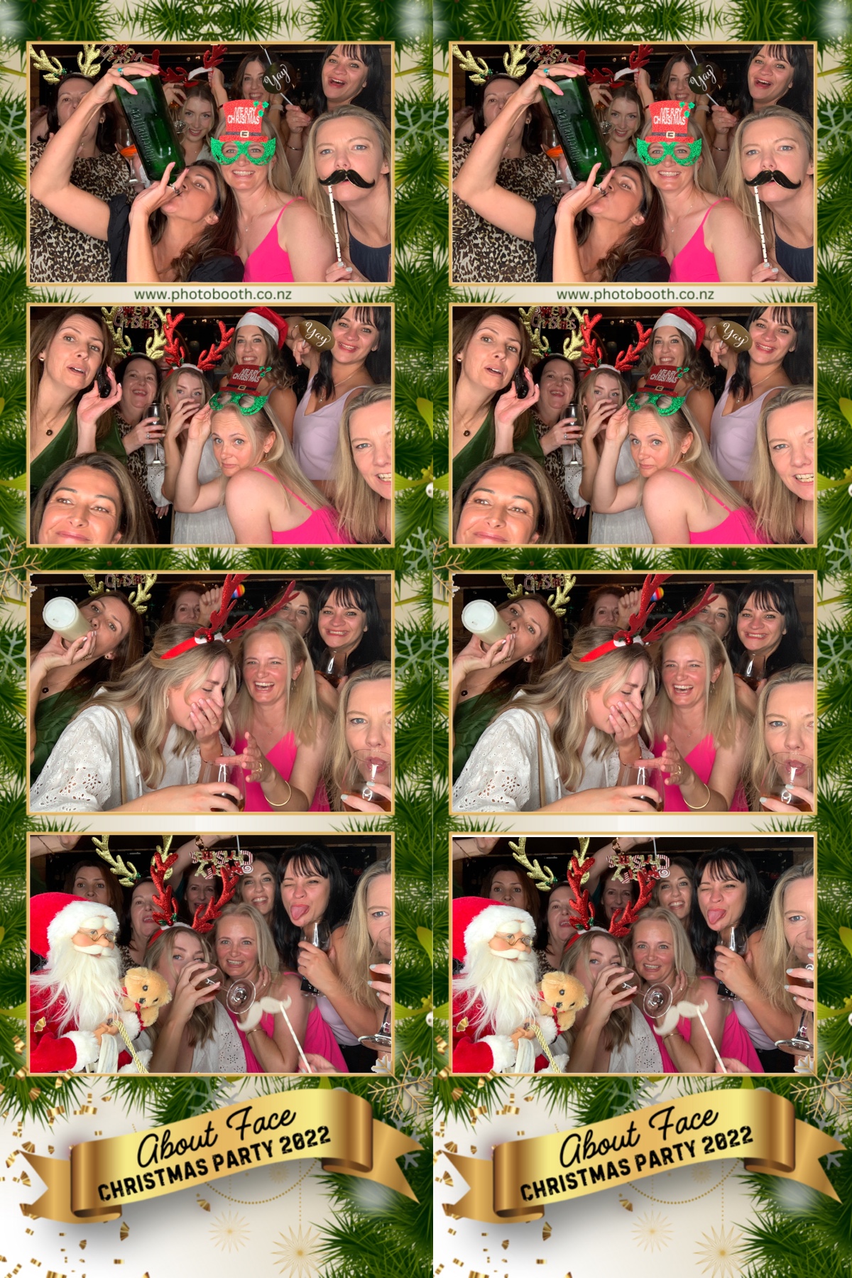 About Face Christmas Party | View more photos from the event at gallery.photobooth.co.nz/u/SelfieCentral/About-Face-Christmas-Party