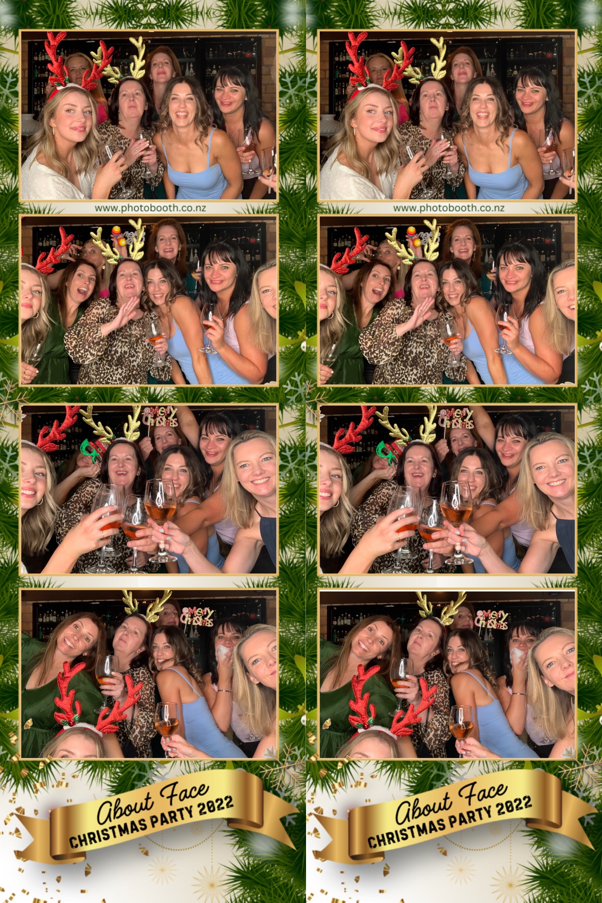About Face Christmas Party | View more photos from the event at gallery.photobooth.co.nz/u/SelfieCentral/About-Face-Christmas-Party