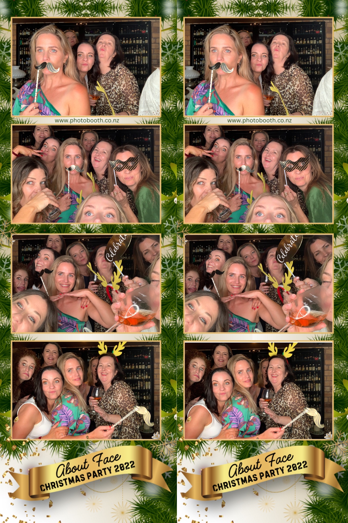 About Face Christmas Party | View more photos from the event at gallery.photobooth.co.nz/u/SelfieCentral/About-Face-Christmas-Party