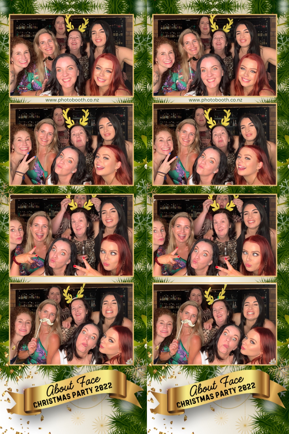 About Face Christmas Party | View more photos from the event at gallery.photobooth.co.nz/u/SelfieCentral/About-Face-Christmas-Party