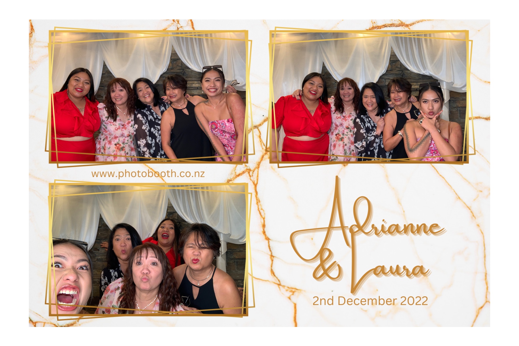 Adrienne & Laura's Wedding | View more photos from the event at gallery.photobooth.co.nz/u/SelfieCentral/Adrienne-Lauras-Wedding