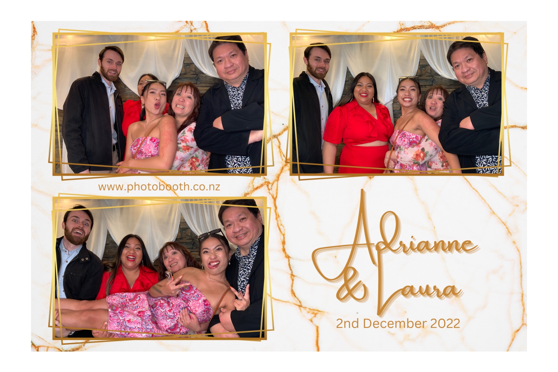 Adrienne & Laura's Wedding | View more photos from the event at gallery.photobooth.co.nz/u/SelfieCentral/Adrienne-Lauras-Wedding