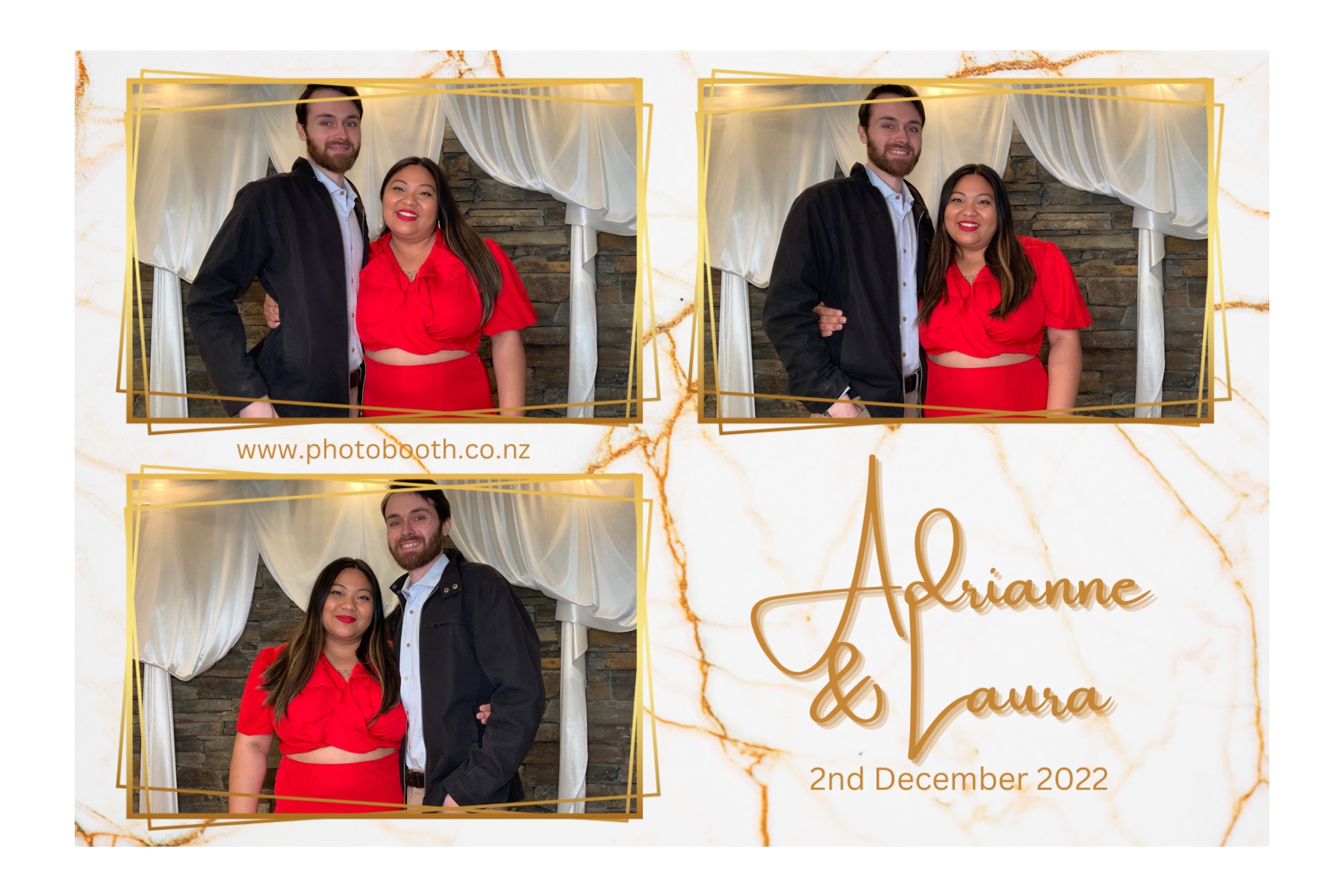 Adrienne & Laura's Wedding | View more photos from the event at gallery.photobooth.co.nz/u/SelfieCentral/Adrienne-Lauras-Wedding