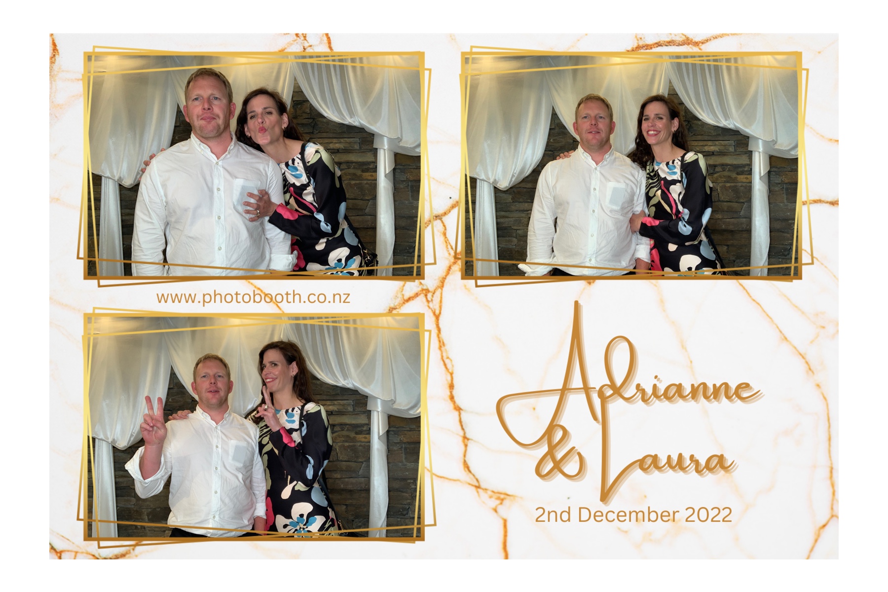 Adrienne & Laura's Wedding | View more photos from the event at gallery.photobooth.co.nz/u/SelfieCentral/Adrienne-Lauras-Wedding