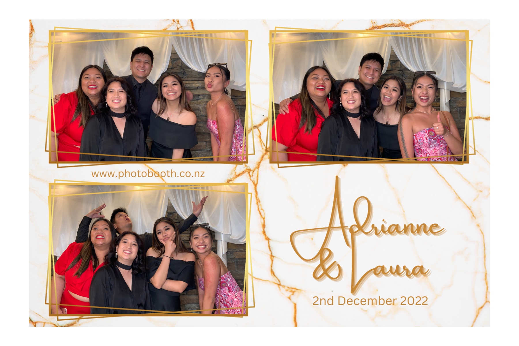 Adrienne & Laura's Wedding | View more photos from the event at gallery.photobooth.co.nz/u/SelfieCentral/Adrienne-Lauras-Wedding