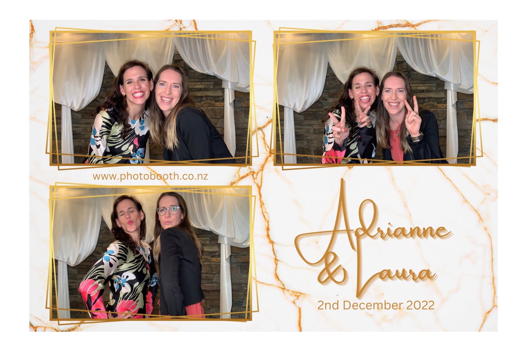 Adrienne & Laura's Wedding | View more photos from the event at gallery.photobooth.co.nz/u/SelfieCentral/Adrienne-Lauras-Wedding