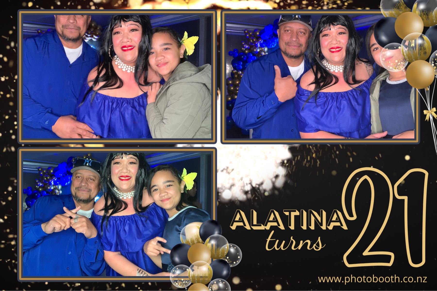 Ala's 21st Birthday Party | View more photos from the event at gallery.photobooth.co.nz/u/SelfieCentral/Alas-21st-Birthday-Party