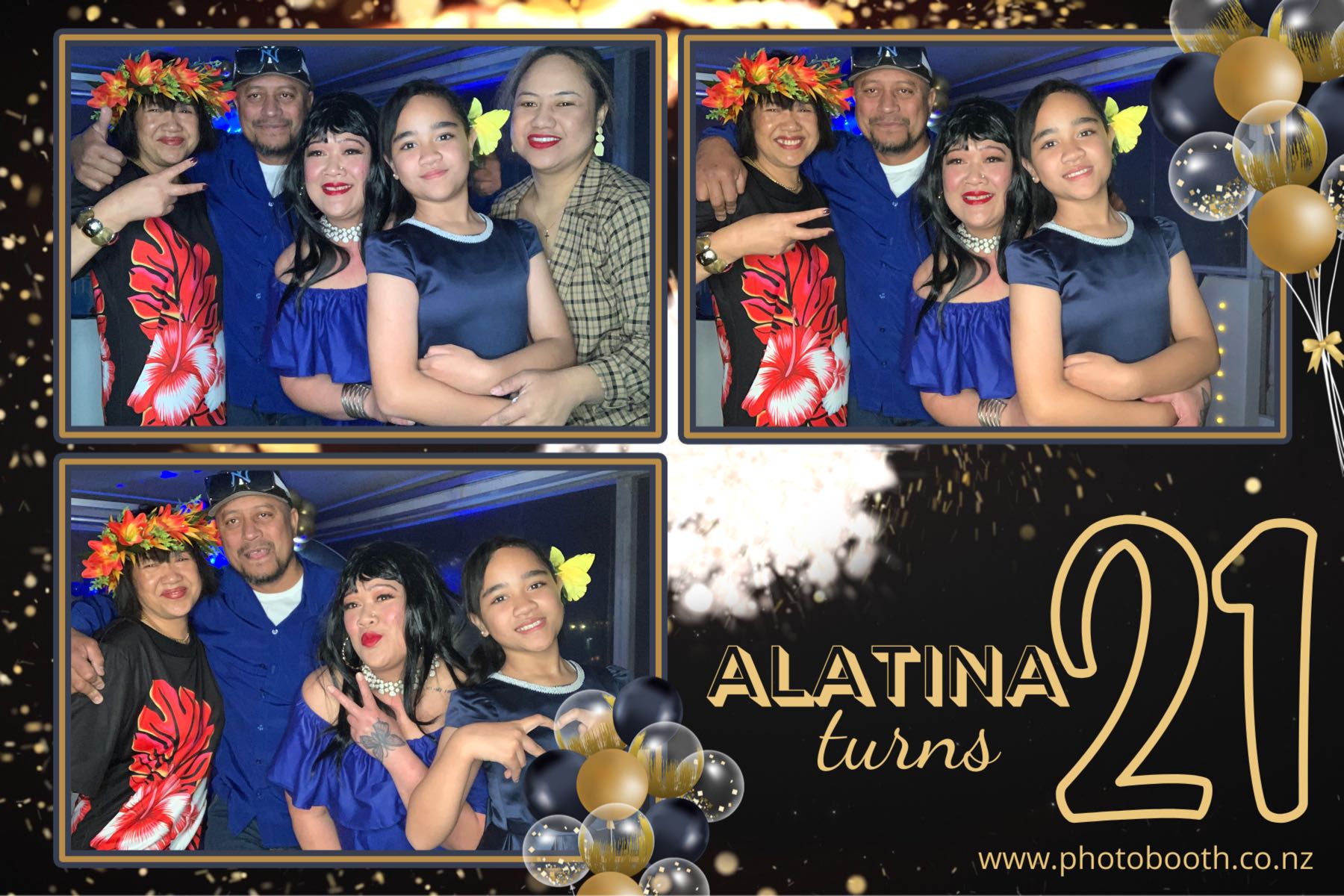 Ala's 21st Birthday Party | View more photos from the event at gallery.photobooth.co.nz/u/SelfieCentral/Alas-21st-Birthday-Party