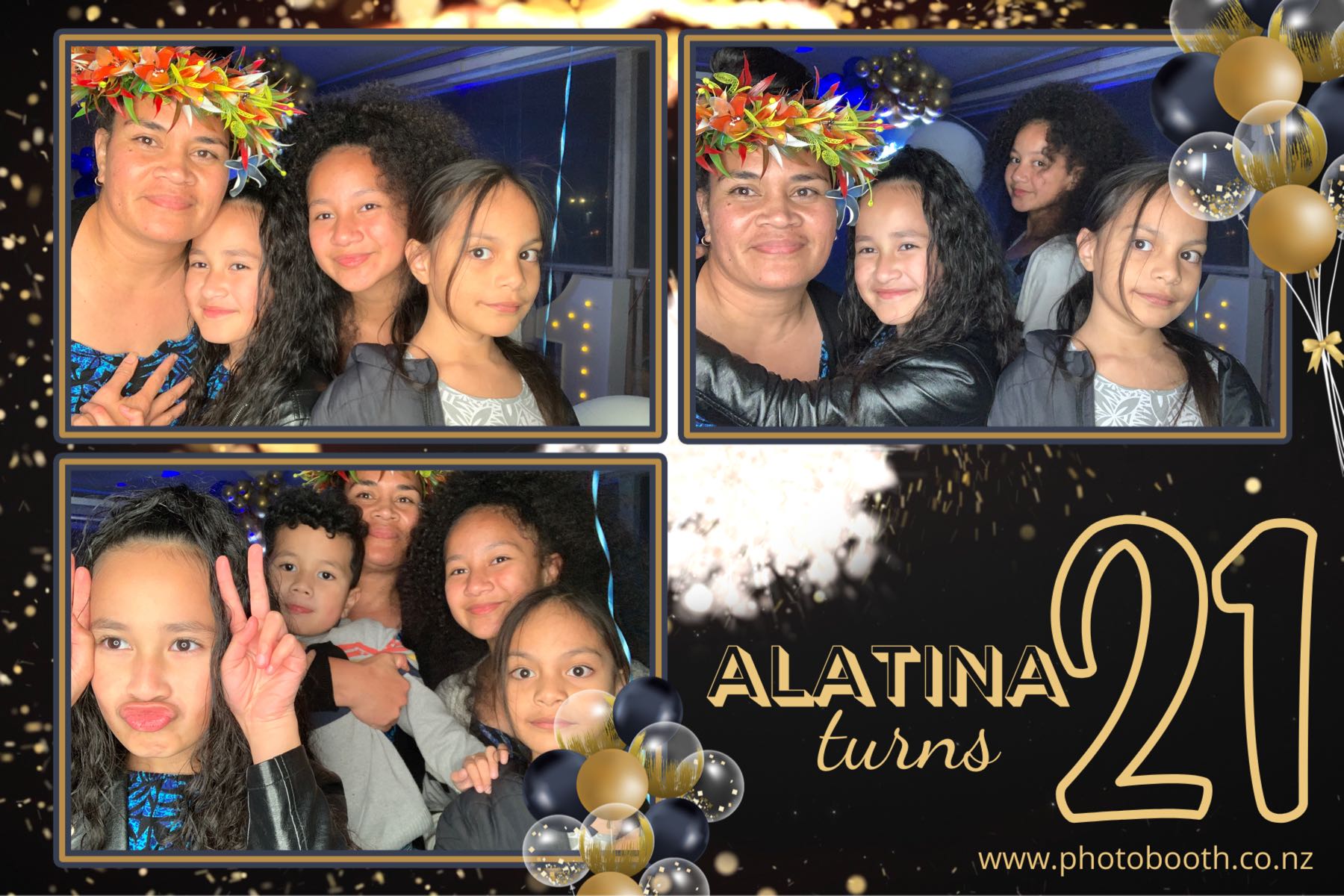 Ala's 21st Birthday Party | View more photos from the event at gallery.photobooth.co.nz/u/SelfieCentral/Alas-21st-Birthday-Party