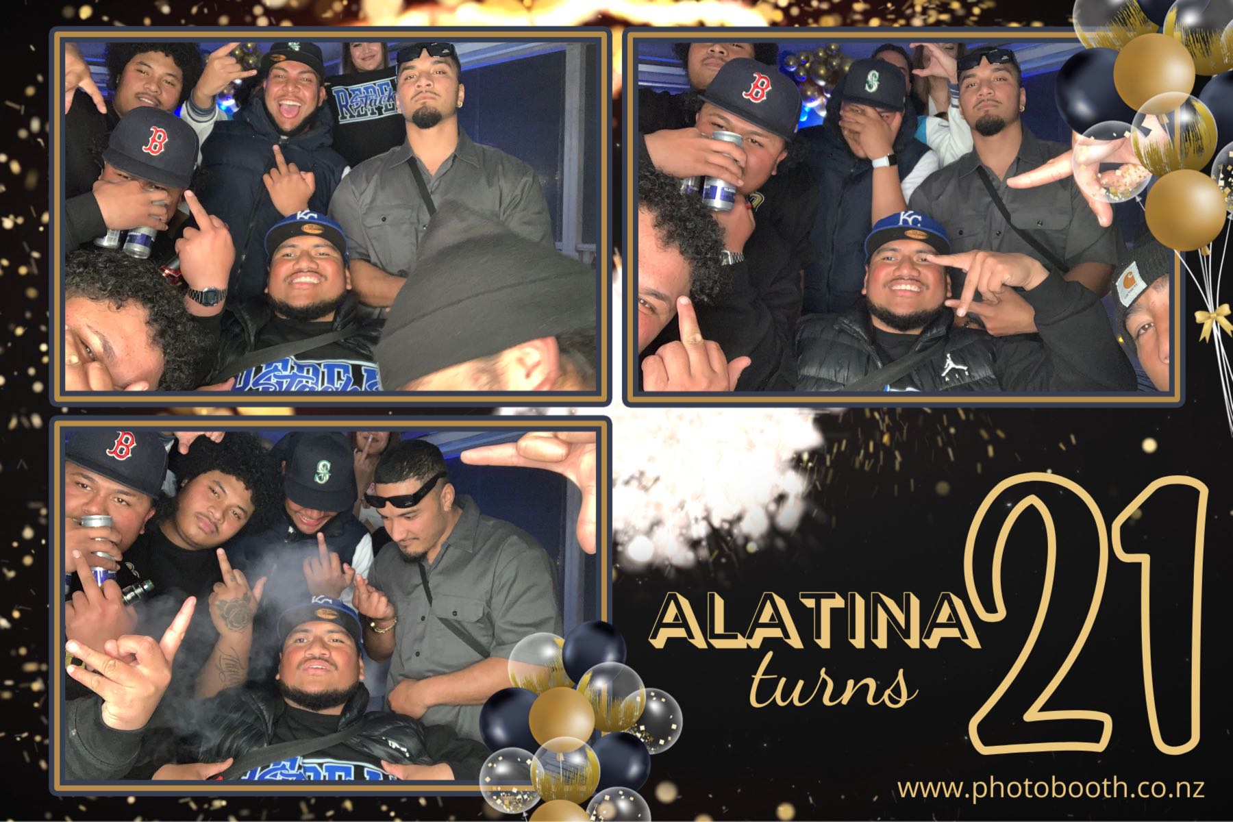 Ala's 21st Birthday Party | View more photos from the event at gallery.photobooth.co.nz/u/SelfieCentral/Alas-21st-Birthday-Party