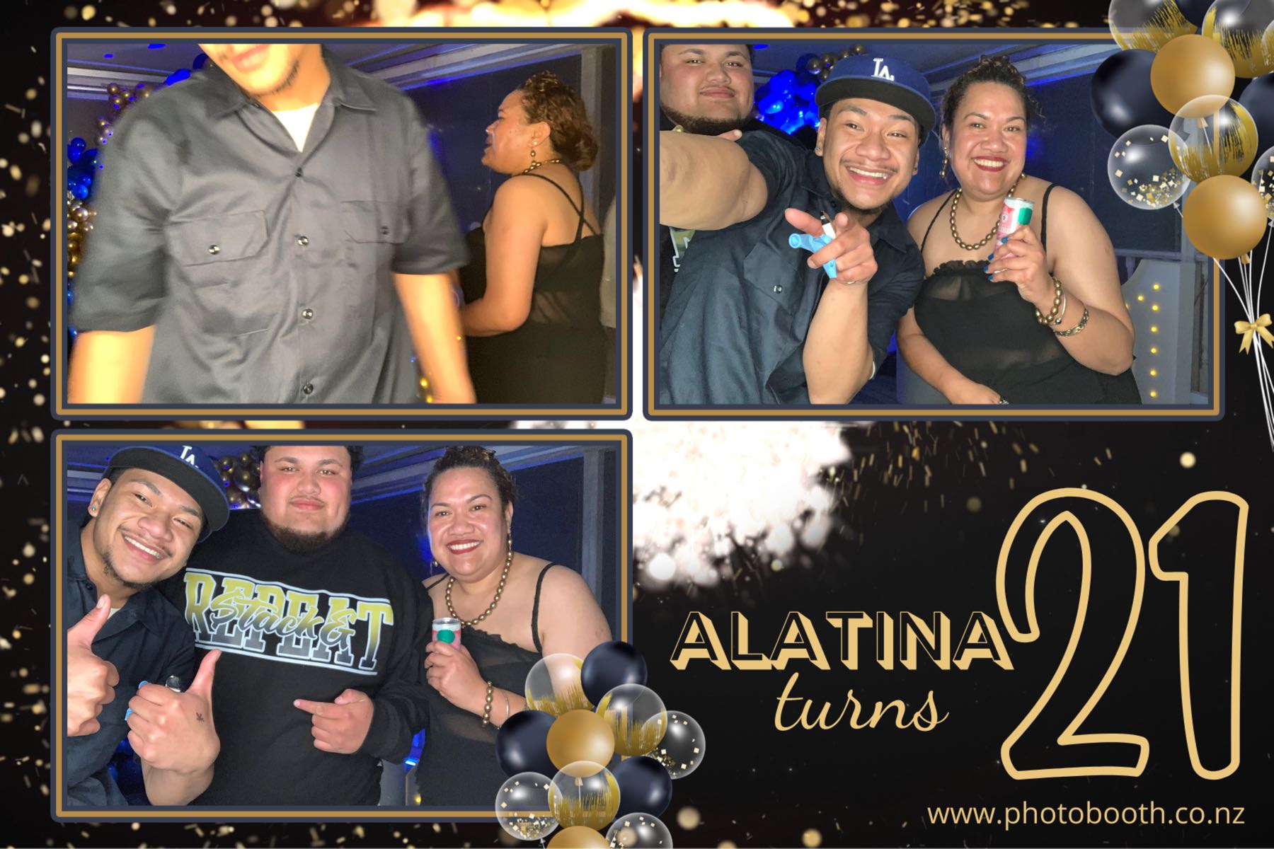 Ala's 21st Birthday Party | View more photos from the event at gallery.photobooth.co.nz/u/SelfieCentral/Alas-21st-Birthday-Party