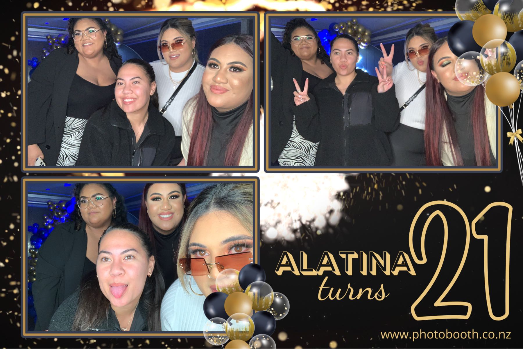 Ala's 21st Birthday Party | View more photos from the event at gallery.photobooth.co.nz/u/SelfieCentral/Alas-21st-Birthday-Party