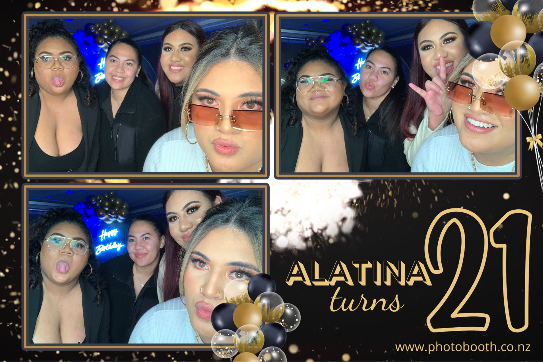 Ala's 21st Birthday Party | View more photos from the event at gallery.photobooth.co.nz/u/SelfieCentral/Alas-21st-Birthday-Party