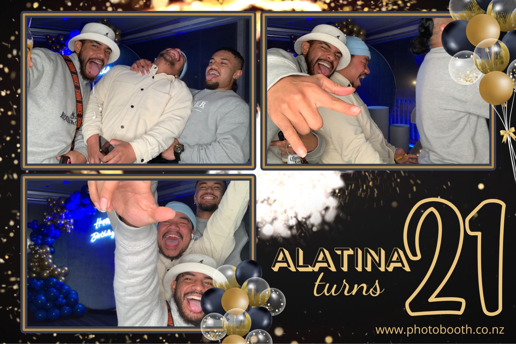 Ala's 21st Birthday Party | View more photos from the event at gallery.photobooth.co.nz/u/SelfieCentral/Alas-21st-Birthday-Party