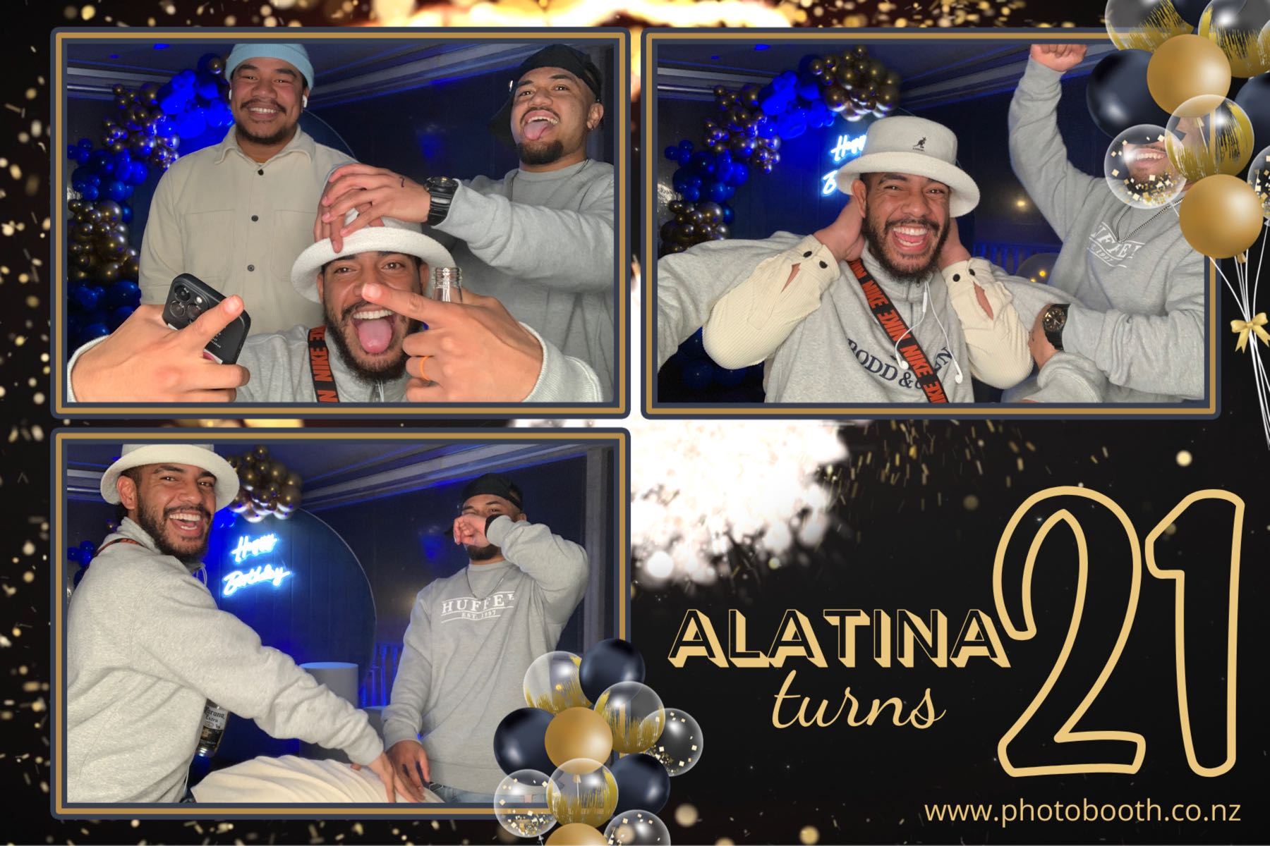 Ala's 21st Birthday Party | View more photos from the event at gallery.photobooth.co.nz/u/SelfieCentral/Alas-21st-Birthday-Party