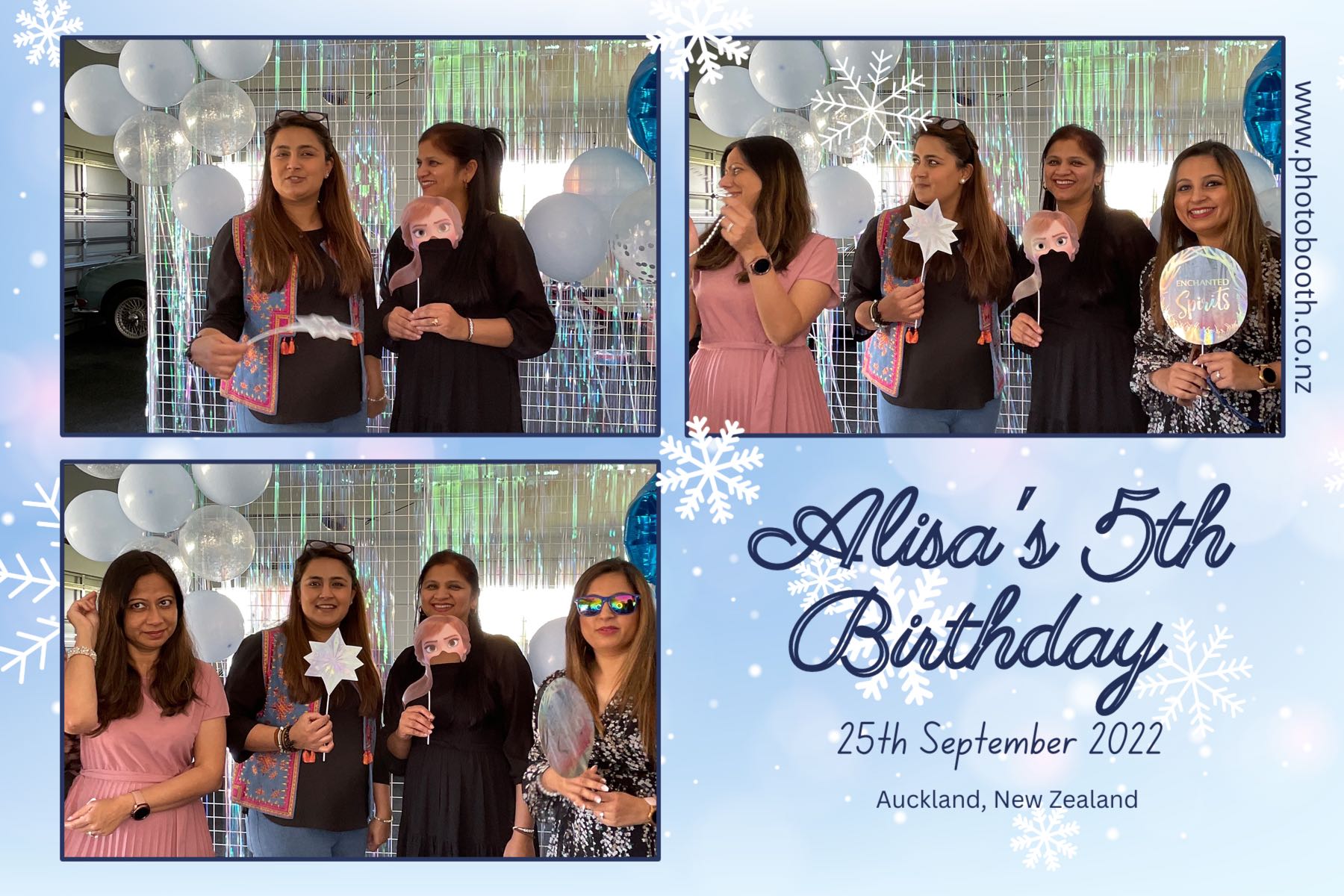 Alisa's 5th Birthday Party | View more photos from the event at gallery.photobooth.co.nz/u/SelfieCentral/Alisas-5th-Birthday-Party
