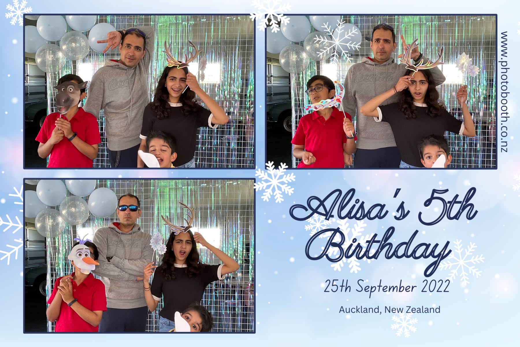 Alisa's 5th Birthday Party | View more photos from the event at gallery.photobooth.co.nz/u/SelfieCentral/Alisas-5th-Birthday-Party