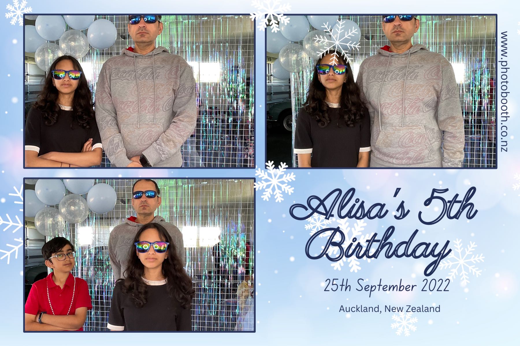 Alisa's 5th Birthday Party | View more photos from the event at gallery.photobooth.co.nz/u/SelfieCentral/Alisas-5th-Birthday-Party