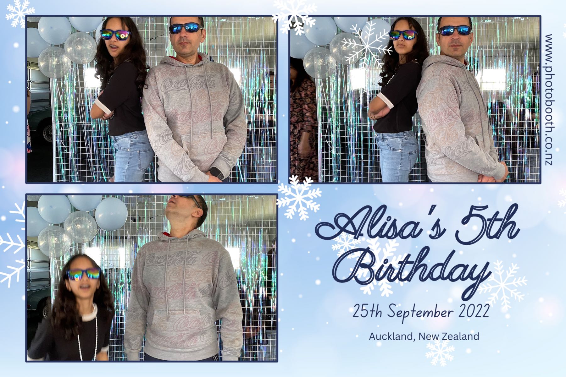Alisa's 5th Birthday Party | View more photos from the event at gallery.photobooth.co.nz/u/SelfieCentral/Alisas-5th-Birthday-Party