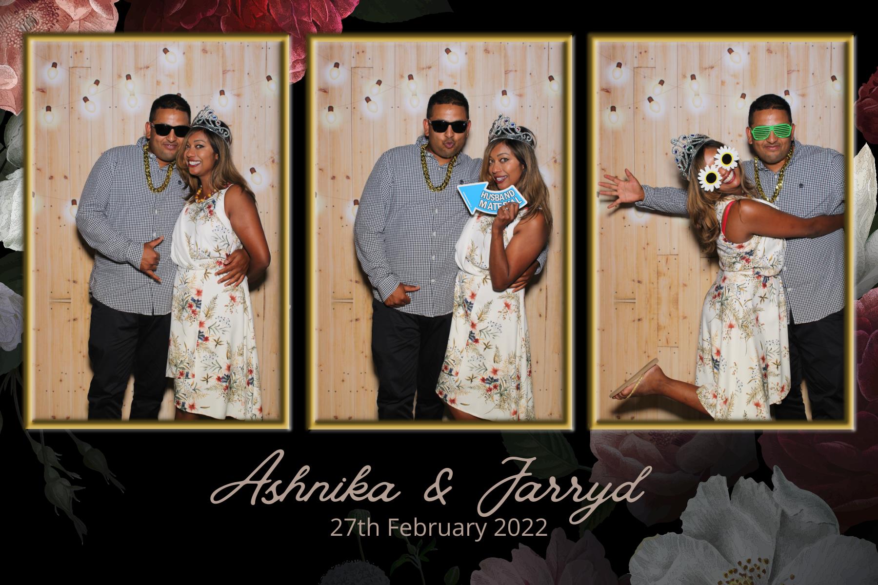 Ashnika & Jarryd's Wedding | View more photos from the event at gallery.photobooth.co.nz/u/SelfieCentral/Ashnika-Jarryds-Wedding