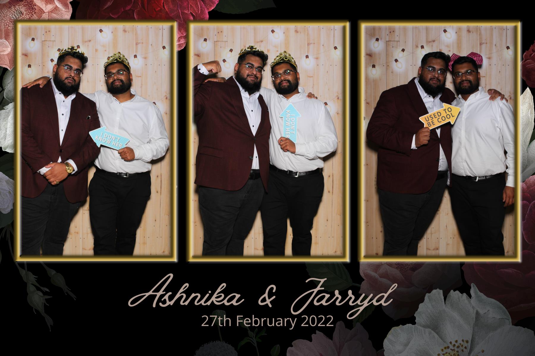Ashnika & Jarryd's Wedding | View more photos from the event at gallery.photobooth.co.nz/u/SelfieCentral/Ashnika-Jarryds-Wedding